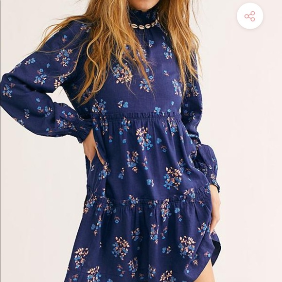 Free People Petit Fours Mini Dress Small